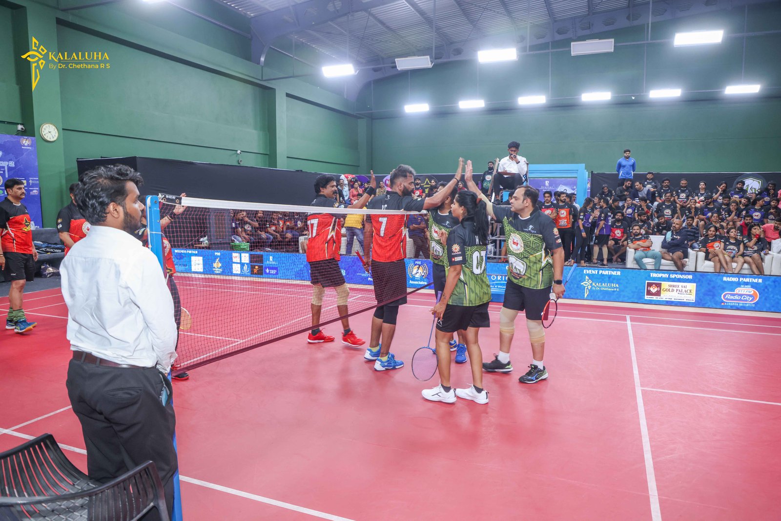 Gandhadha Gudi Players on Court