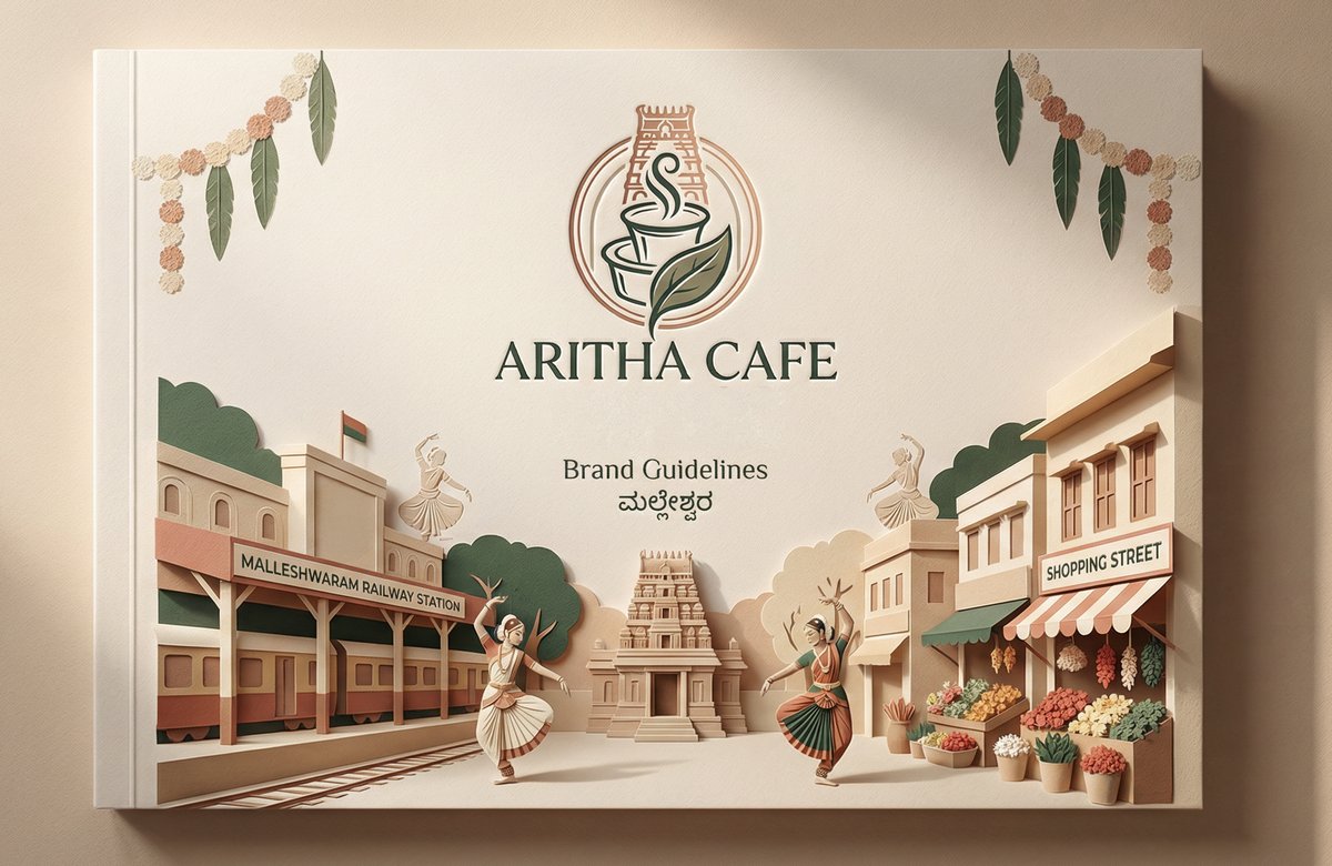 Aritha Cafe Brand Book 1