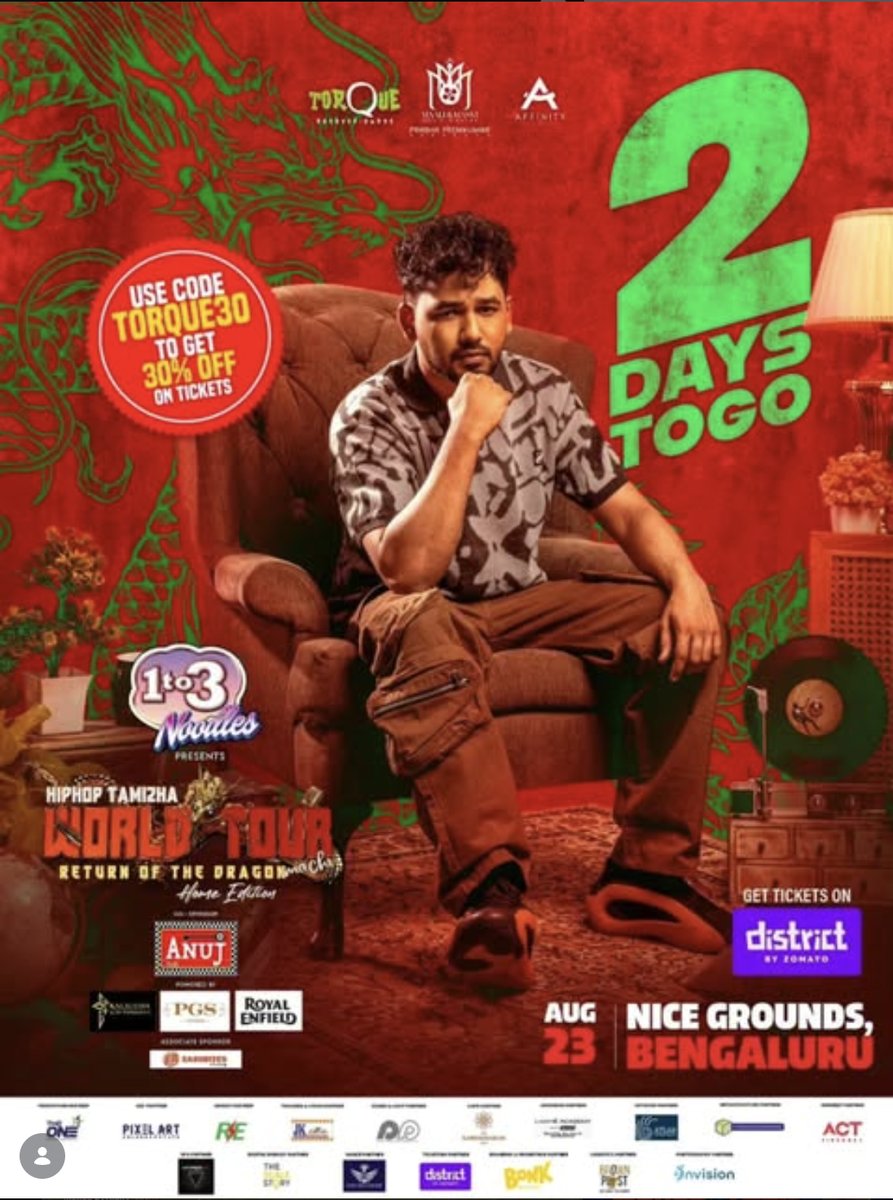 Hiphop Tamizha Creative Poster 2