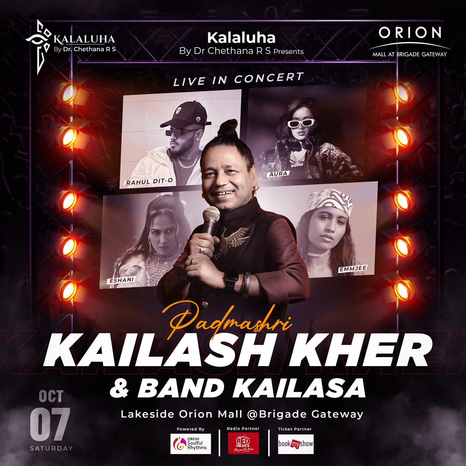 Kailash Kher Instagram Poster