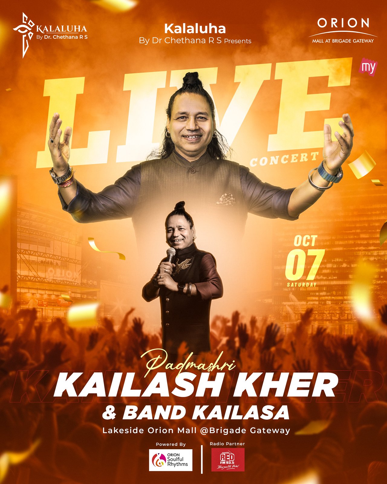 Kailash Kher Main Poster Portrait